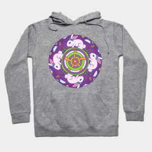 Bunny Mandala Hoodie